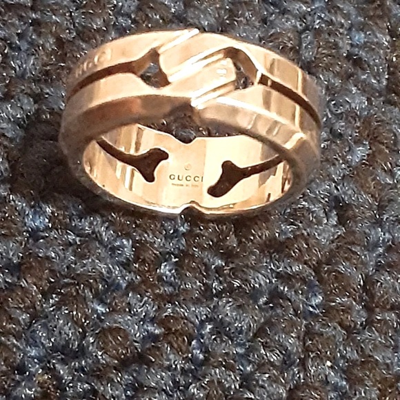 Gucci Silver Ring Authentic - Picture 5 of 7
